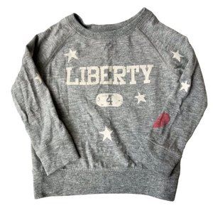 Peek Patriotic Pullover Sweatshirt Size 2/3